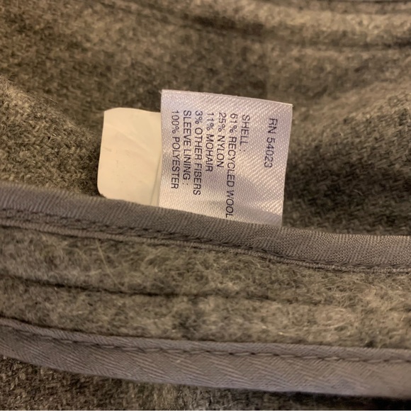 GAP Wool and Mohair Double Breasted Pea Coat Size Large - Picture 8 of 10